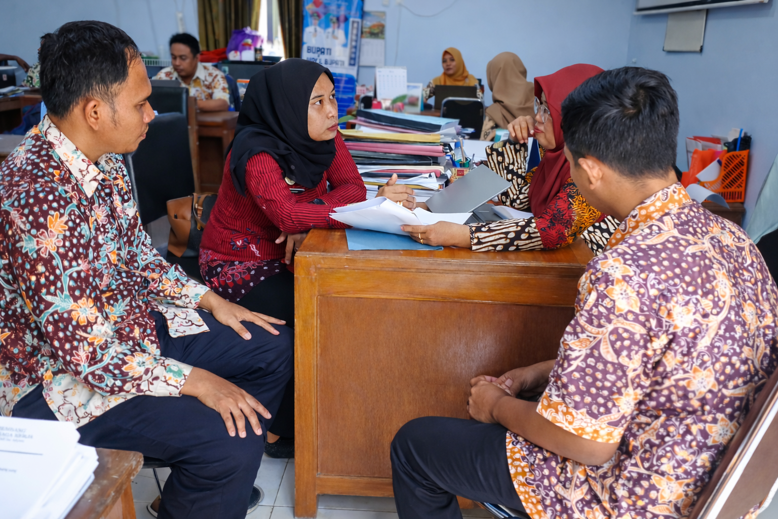 DPKP Rembang Sinkronkan Strategi Reforma Agraria 2026 Bersama DINPERINAKER, Desa PENLOK Jadi Fokus Utama