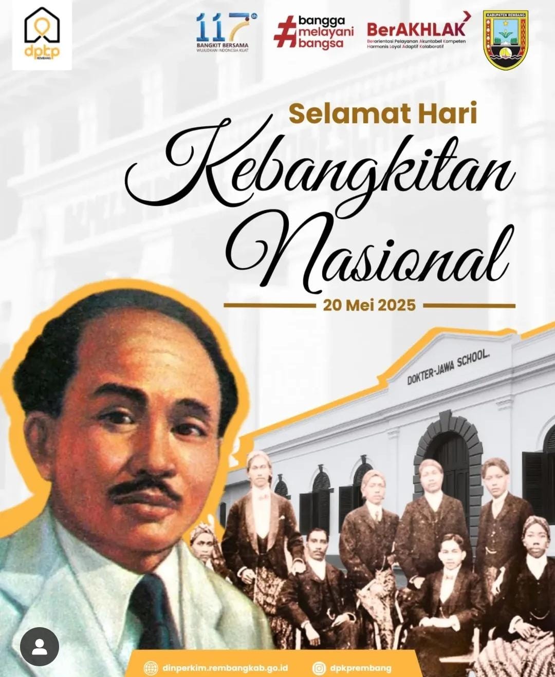 Kebangkitan Nasional, "Bangkit bersama wujudkan Indonesia Kuat"